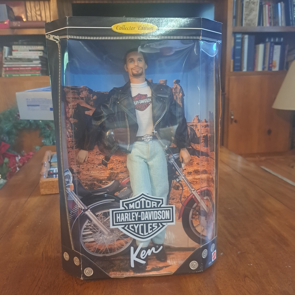 Harley-Davidson Ken Doll with Motorcycle Jacket